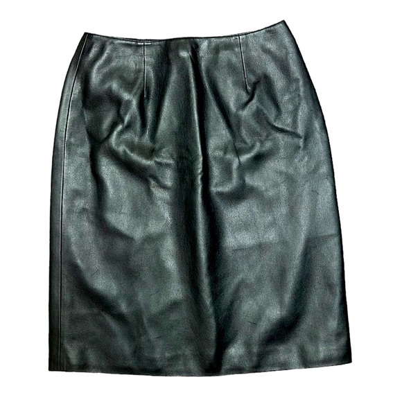 OCI faux leather midi skirt - Picture 1 of 2